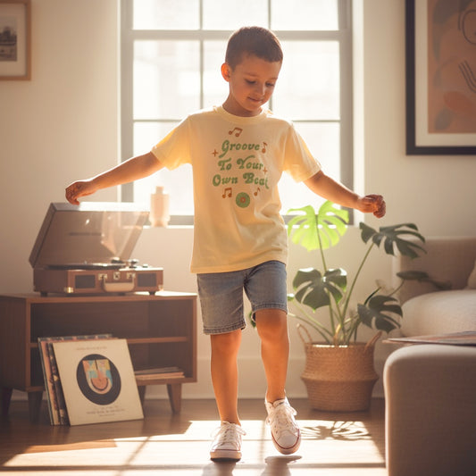 Kids Groove To Your Own Beat Tee