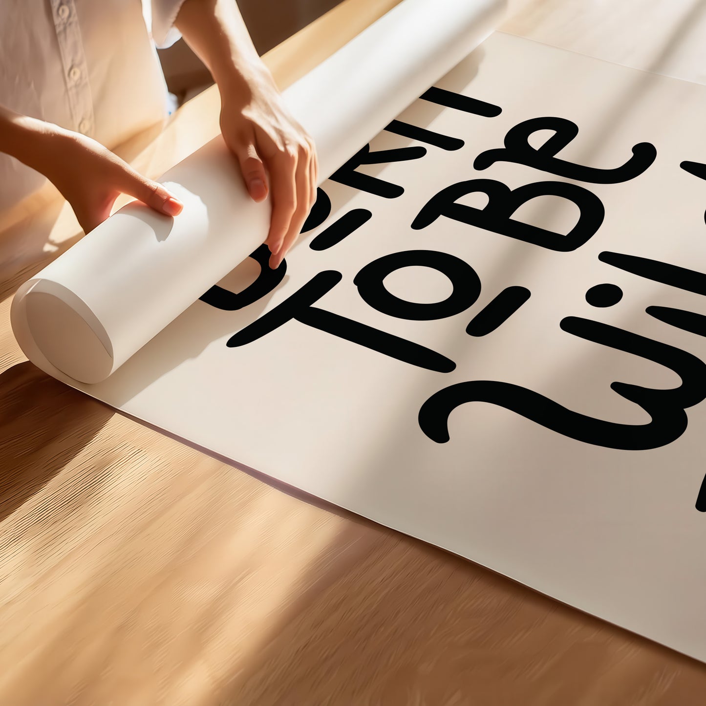 Born To Be Wild Funky Lettering Poster - Unleash Your Spirit with Unique Wall Art