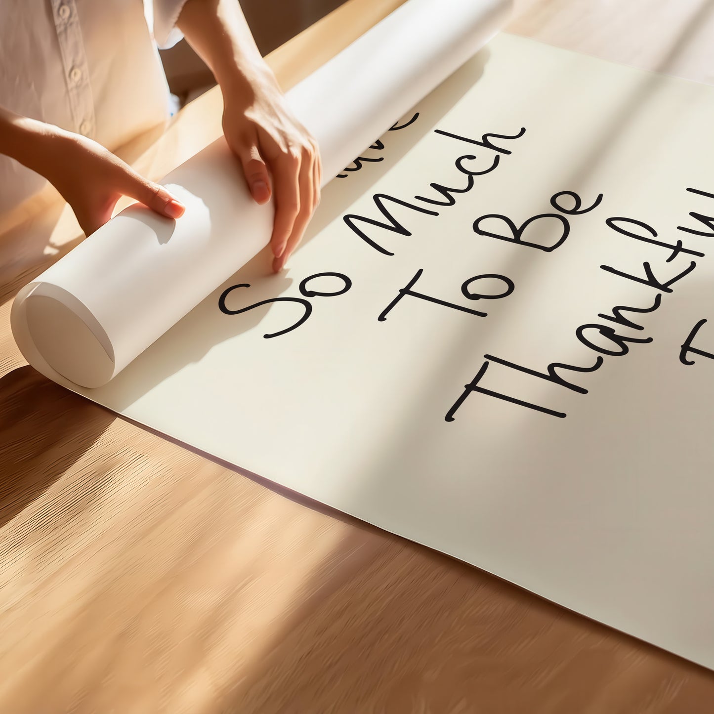 We Have So Much To Be Thankful For - Inspirational Matte Poster