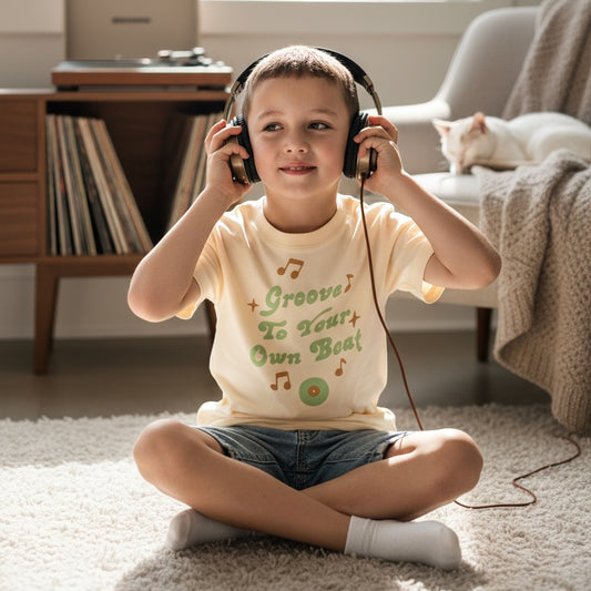 Kids Groove To Your Own Beat Tee